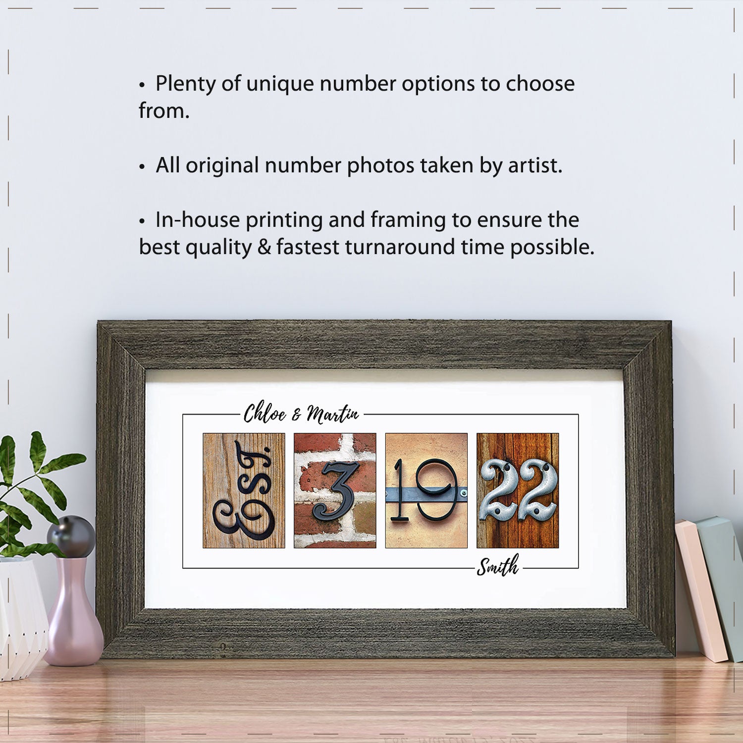 Dates Rack Designs Personalized Wedding Date Gift | Personalize for Free | Gift Wrapped ...