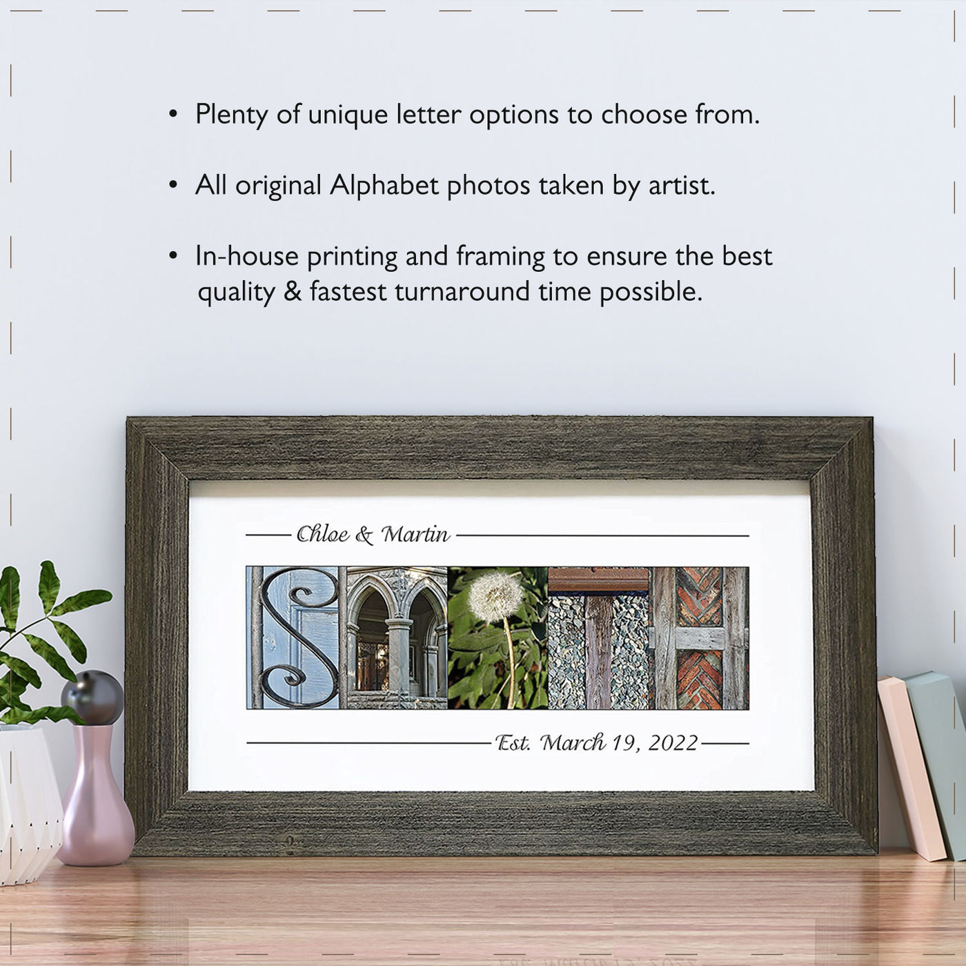 Framed Alphabet Photography Print Alphabet Art Photos Framed alphabet photography print alphabet art photos