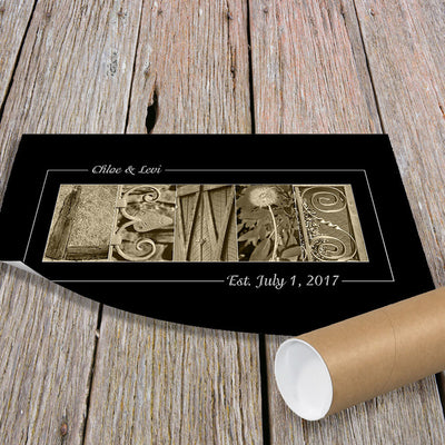 Personalized Wedding Gift Idea for Couples