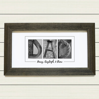 Framed & Personalized Gift for Dad