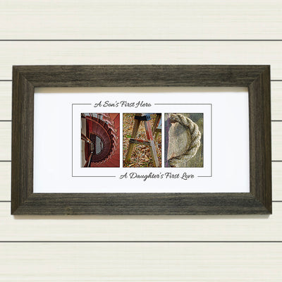 Framed & Personalized Gift for Dad