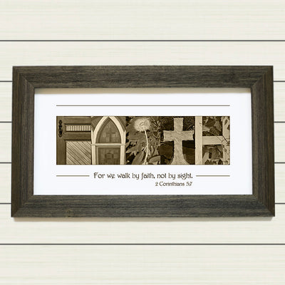 Framed & Personalized FAITH Print