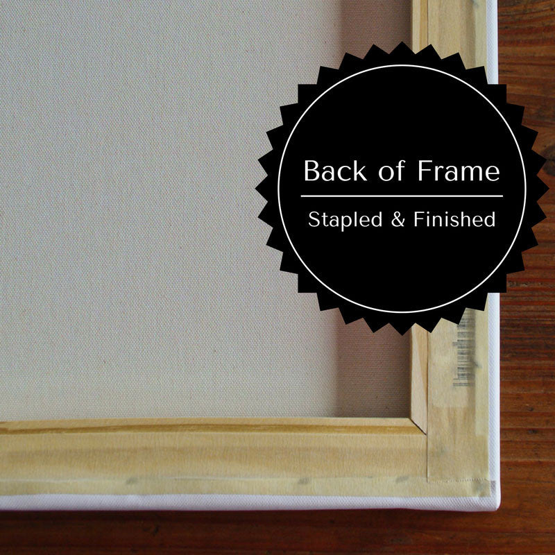 Back of Frame for Wedding Guest Book Alternative