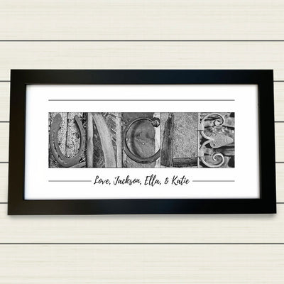 Framed & Personalized Gift for Uncle