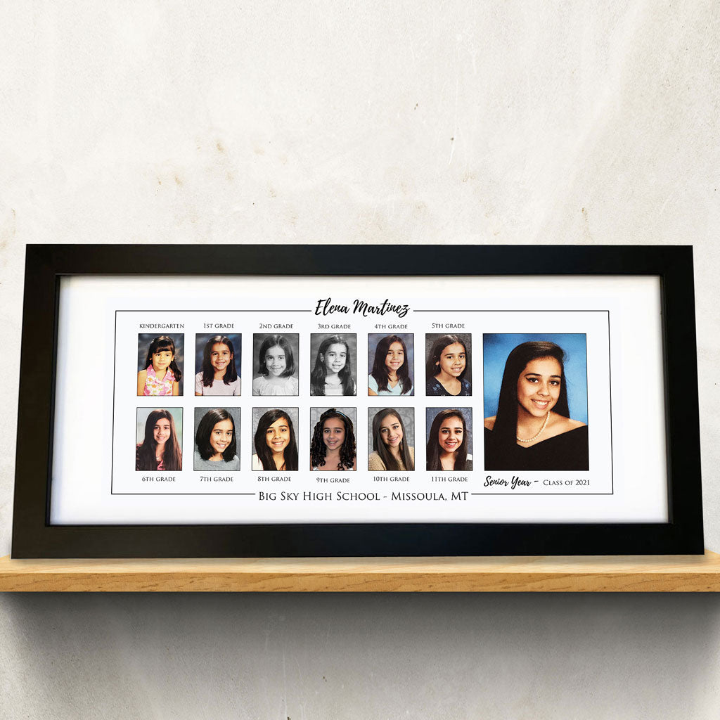 Personalized K-12 School Years Frame