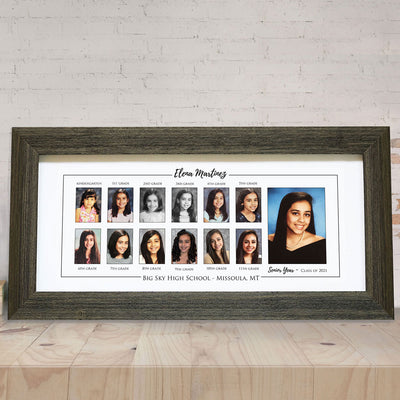 Personalized K-12 School Years Frame